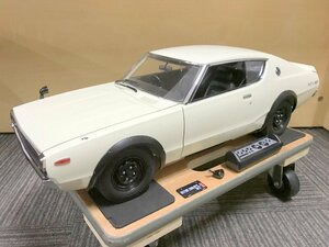 【通電動作未確認】KYOSHO NISSAN SKYLINE 2000GT-R ミニカー 約57cm スカイライン 日産 京商 1円~　S3315