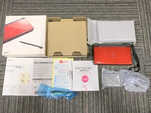 Nintendo USG-001 ニンテンドー DS Lite 本体 クリムゾン ブラック 任天堂 1円~　S3311