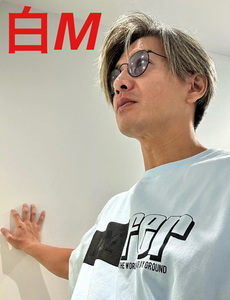 キムタク着　MARK & LONA fer I'AM Tシャツ　ホワイトM