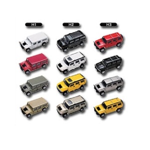 サークルKサンクス 限定 ハマー ミニカー コレクション 全12種 コンプリートセット 未使用新品 GM HUMMER 非売品 ダイキャスト