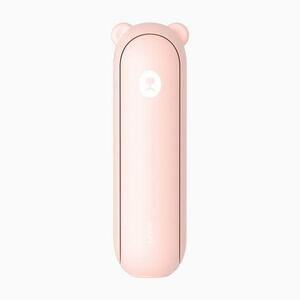新品　3-in-1 ハンディファン モバイルバッテリー　ライト　ピンク