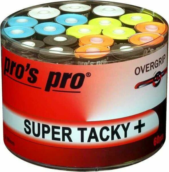 pros pro super tacky＋ オーバーグリップテープ　お好きな色10本 テニス バドミントン