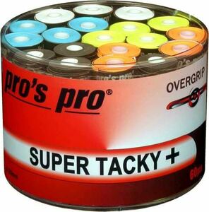 Pros pro super tacky + over grip лента 10 любимых цветов теннисный бадминтон