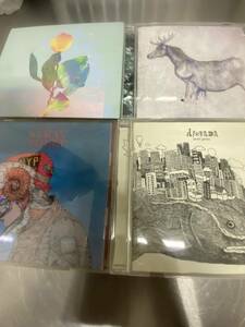 米津玄師 アルバム CD diorama レンタルアップ品 KENSHI YONEZU 歌詞カード+ジャケットジャンク品+STRAY SHEEP +シングル 計4枚セット