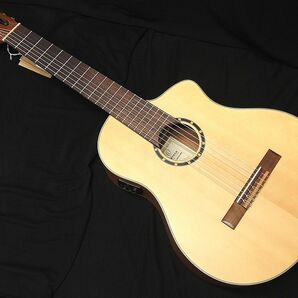 ORTEGA RCE133-7 オルテガ クラシックギター エレガット ソリッドスプルーストップ エレキ仕様 7弦ギター アウトレットの画像1