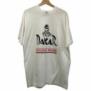 90s made in usa DAKAR MITSBSHI TEE FRUIT OF THE LOOM 半袖 古着 ヴィンテージ