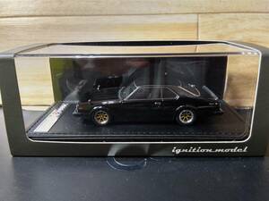 Nissan Skyline 2000 GT-ES （C210） Black （Wide-Wheel） （1/43スケール レジン IG0121）