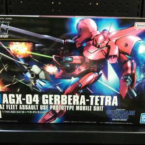 新品未開封品 HGUC 機動戦士ガンダム0083 AGX-04 ガーベラ・テトラ 1/144スケール 色分け済みプラモデルの画像1