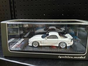 新品未開封品　1/43 MAZDA RX-7(FD3S) Type RS White[イグニッションモデル]