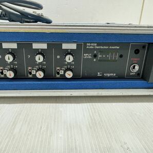 SIGMA シグマ SS-502 Audio Distribution Amplifier 音声分配アンプ 音響機材 の画像3