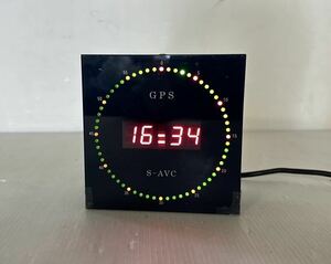 S-AVC GPS-120 Shizuoka AV center relay car GPS clock 