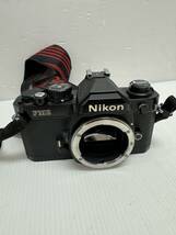 Nikon FM2 フィルム一眼レフカメラ　NIKKOR 50mm 1:1.4 レンズ付き　ボディ レンズ ニコン_画像3
