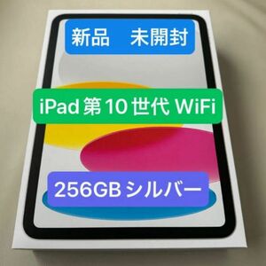 新品未開封　Ipad 第10世代　シルバー　256gb 