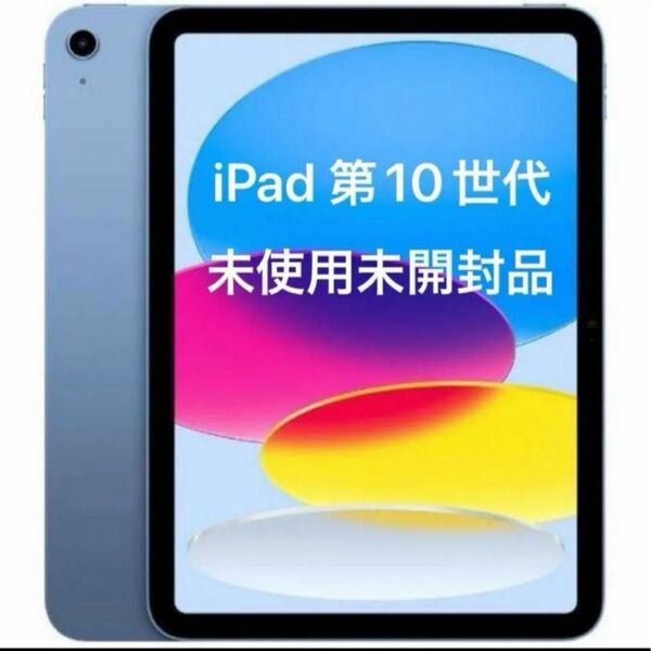 iPad 本体 第10世代 256GB Wi-Fiモデル ブルー Apple