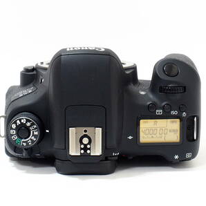Canon EOS 8000D Body APS-C 2420万画素CMOSセンサ- DIGIC6 Kiss X8i 上位版 上面モニタ-&サブ電子ダイヤル タッチパネル LC-E17 LP-E17 x2の画像4