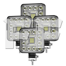 送料無料● 36W 広角タイプ 3インチ LED 作業灯 ワークライト 6500K ホワイト 3600LM 12V/24兼用 ボート 建築機械 道路照明 工事現場 4個_画像1