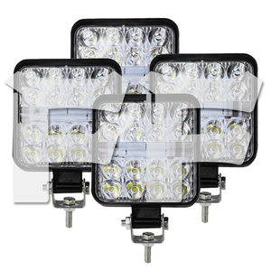 5モードタイプ ストロボ機能 3インチ 48W LED ワークライト 作業灯 警告灯 投光器 新品 4x4 トラック 12V/24V FX-B-48W 4個