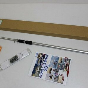 ☆アキレス ボート用安全フラッグ＋ポールセット 未使用品 長さ調節可能！最大223cm/収縮時107cm 【格安スタート！】☆108の画像2