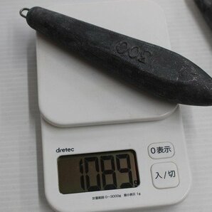 ☆ 胴付オモリ300号 無地 ×5ケセット 【船釣り用品】【中古買い取り品】☆J⑩の画像8