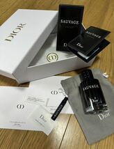 Dior ディオール SAUVAGE ソバージュ オードトワレ60ml 正規店購入 少量使用　_画像1