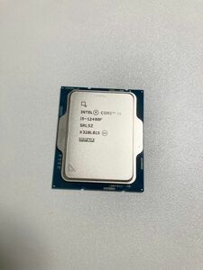 値下げ対応不可 中古品 Intel CPU Core i5 12400f lga1700 