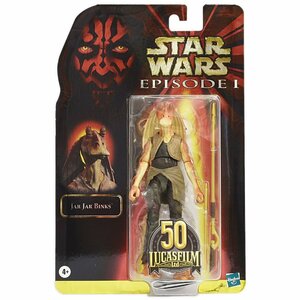 スター・ウォーズ ブラックシリーズ ジャー・ジャー・ビンクス ルーカスフィルム 50th 6インチフィギュア Star Wars JAR JAR BINKS 6 inch