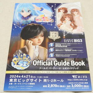 VOLKSドールズ パーティー５１ 入場券 グループA 公式ガイドブック付き ワンオフ応募券付き 応募券切り取り無しの画像2