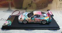 ★レア絶版*FUJIMI*1/43*Porsche 911 GT3R 初音ミク X GSR 2010≠BBR_画像5