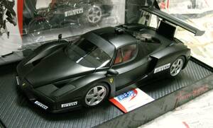 ★激レア絶版★世界999台*BBR*1/18*Ferrari ENZO Test Monza 2003 マットブラック*フェラーリ≠EXOTO