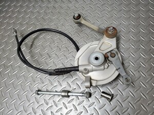 1408 スーパーカブ50 カスタム AA01 フロントブレーキパネル ドラム アンチリフト アクスルシャフト 4速 セル付き 12V ホンダ