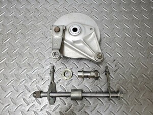 1413 スーパーカブ90 カスタム リアブレーキパネル ドラム アクスルシャフト HA02-1683… セル付き 12V ホンダ