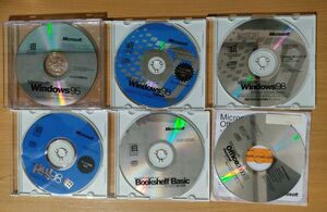 MicroSoft Windows 95/98/98SE PLUS！98 Office2k Bookshelf 6枚セット キー有