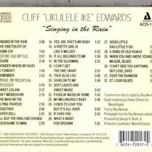 Cliff `Ukulele Ike`Edwards /傑作コンピ/戦前男性ジャズ・ボーカル、ノスタルジー、アコスウィングの画像2