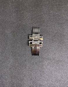 未使用 希少 旧ロゴ　Camille Fournet　カミーユフォルネ Dバックル シルバー 18 mm　ステンレス　腕時計　尾錠