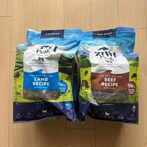 ジウィピーク ドッグフード ビーフ4kg ラム4kg セットの画像1