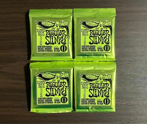 ERNIE BALL アーニーボール Regular SLINKY 2221 10-46 エレキギター弦 4セット 送料無料