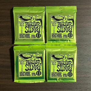 ERNIE BALL アーニーボール Regular SLINKY 2221 10-46 エレキギター弦 4セット 送料無料