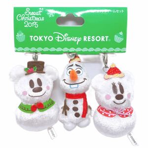 マスコットチャーム【Disney】クリスマス 2015 Xmas ディズニー TDR TDL TDS