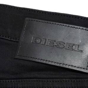 【新品/正規品】定価 3.8万 W31 DIESEL ディーゼル D-LUSTER 0ELAY 履き心地抜群 オールシーズン着用可 スリム ブラック ストレッチ デニムの画像9