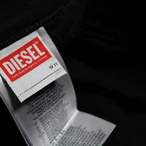 【新品/正規品】定価 3.8万 W31 DIESEL ディーゼル D-LUSTER 0ELAY 履き心地抜群 オールシーズン着用可 スリム ブラック ストレッチ デニムの画像10