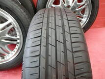 様々な軽自動車に！かっけぇ！ヴァレスト！5J 14インチ +45 100/4H +ブリヂストン製 155/65R14 サマータイヤ付き４本SET！_画像6