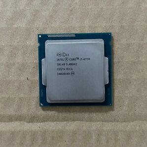 動作品 Intel Core i7 4770 LGA1150 CPU Haswell 即時支払いできる方限定特価品
