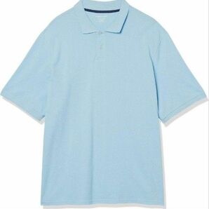 [Amazon Essentials] ポロシャツ 半袖 水色 Sサイズ