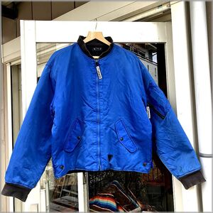 ★GUESS USA　90s　中綿入り　フルジップ　ジャケット　ブルゾン　MA-1タイプ　size XL　ビッグサイズ★検 ゲス ビンテージ アメリカ 古着