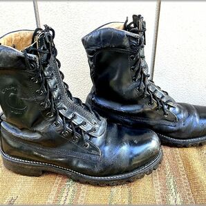 ★CHIPPEWA チペワ 90s USA製 黒タグ ファイヤーマン ブーツ 27422 スチールトゥ PT83 size 8.5E★検 ビンテージ 80s ワーク シューズの画像6