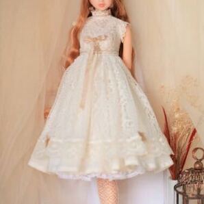 【新品未開封]】Special toy box☆ Special Lace Dress / Cream☆momoko☆アウトフィット outfit 作家様 korori s.t.b様☆27cmサイズの画像2