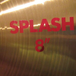 ♪ 割れ無し美品 PAISTE パイステ 2002シリーズ SPLASH ８インチ 中古 ♪の画像3