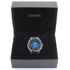 【4-88】 CITIZEN シチズン ATTESA アテッサ CB0215-18L 世界限定2200本 エコドライブ ブラックチタン 美品の画像2