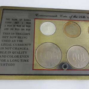【4-230】貨幣セット 1988年 ソウルオリンピック 記念硬貨 記念切手 韓国 SEOUL KOREAの画像4