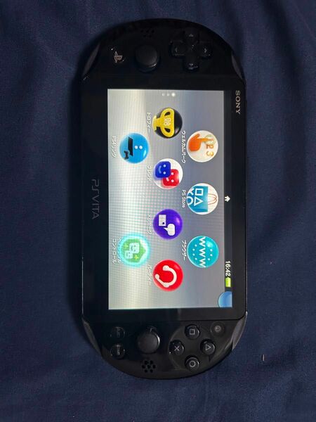 PlayStation Vita (PSVita) ブラック　カセット付き 